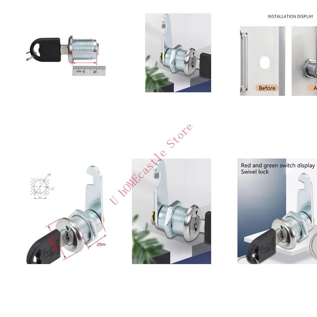 Furniture Hardware Locks - 63HF 2set Cabinet Cams Lock with