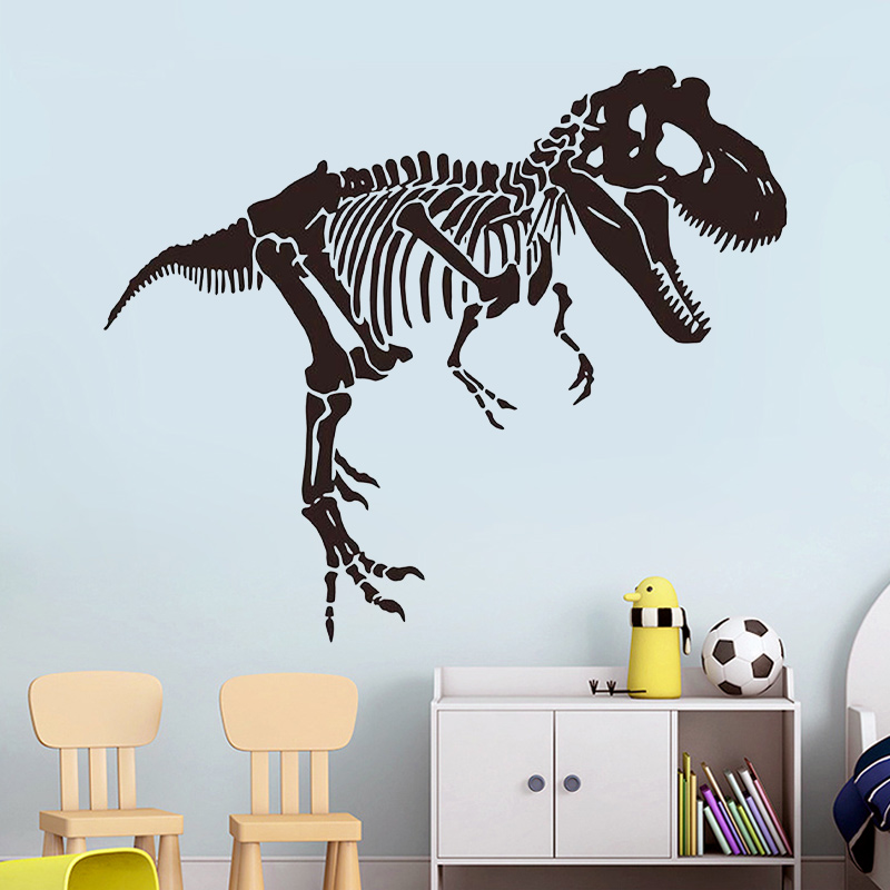 Furniture Paradise & Hardware Ghaziabad Reviews - Skeleton T-Rex Dinosaur Wall Sticker Vinyl