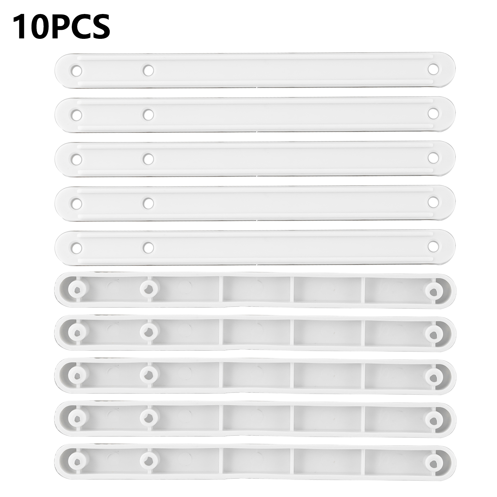 Furniture Hardware Replacement - 10pcs Draw Rail Plastic Drawer Slides