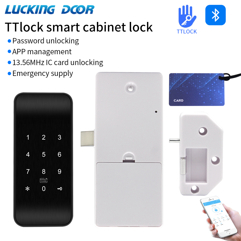 Furniture Hardware Locks - TTLOCK 13.56Mhz Fingerprint Drawer Lock Furniture