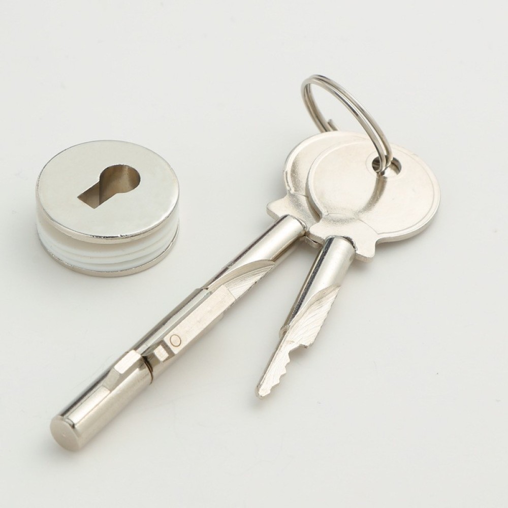 Furniture Hardware Locks - Metal Copper Glass Door Lock Jewelry
