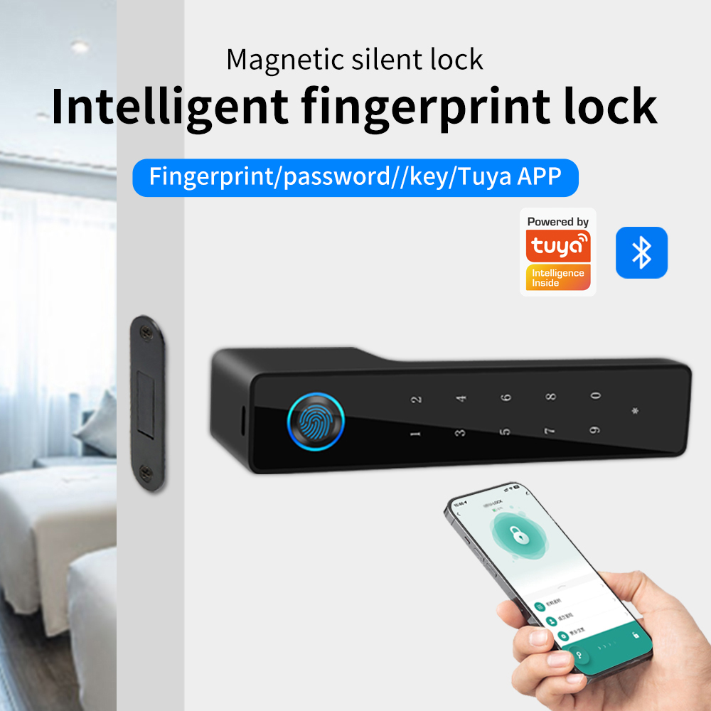 Minimalist Electronic Fingerpr - Furniture Hardware Locks 评论和价格