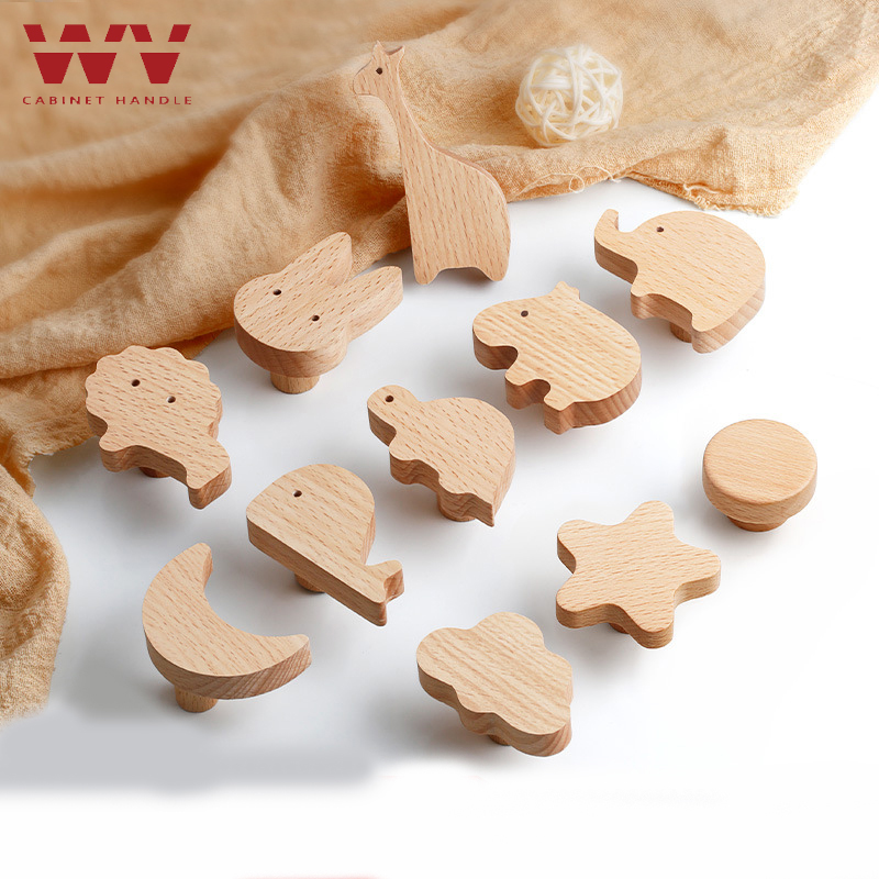 WV Wooden Door Handles Animal  - Furniture Hardware Drawer Pulls 评论和价格