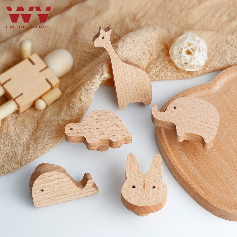 WV Wooden Door Handles Animal  - Furniture Hardware Drawer Pulls 评论和价格
