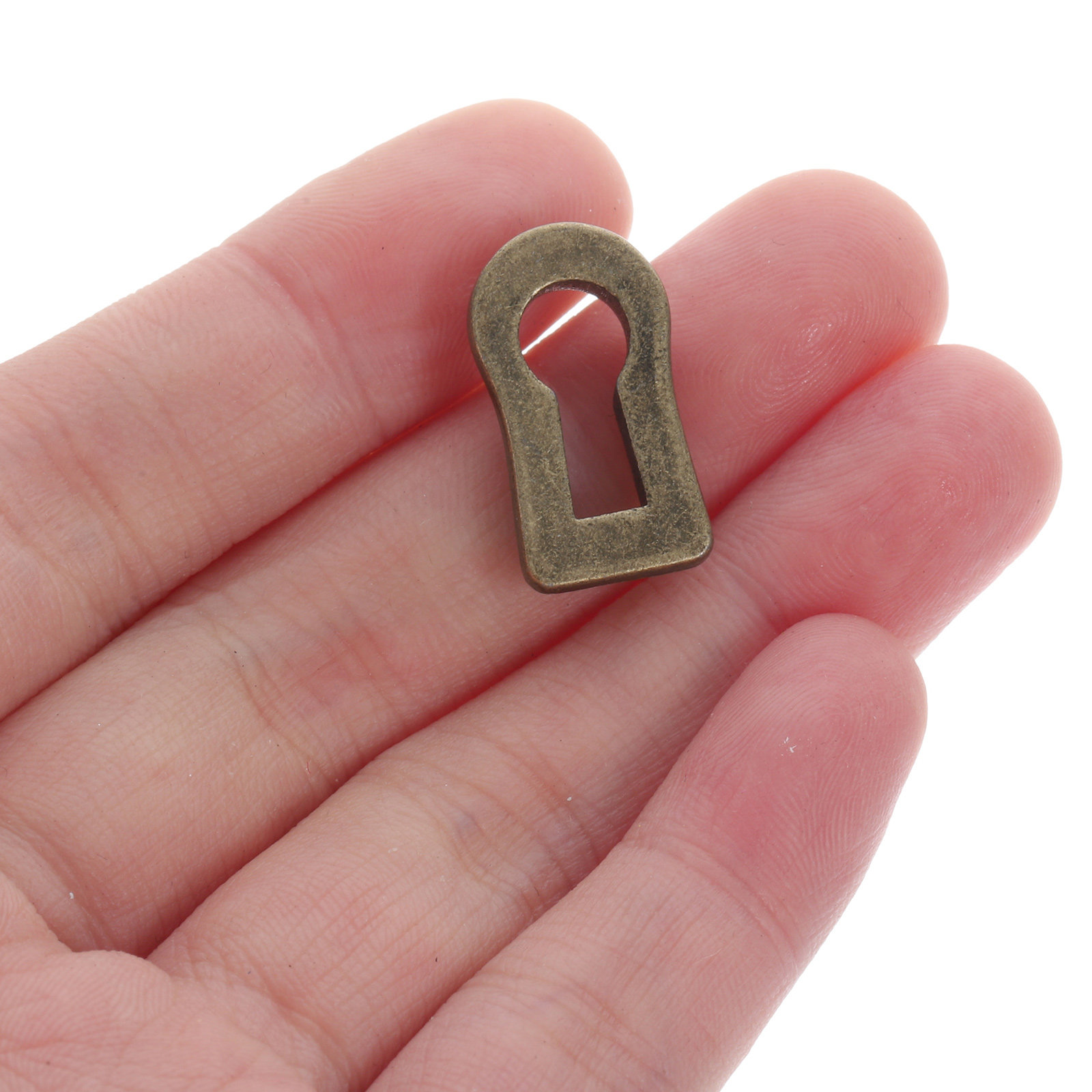 12Pcs Oval Zinc Alloy Keyhole  - Furniture Hardware Locks 评论和价格