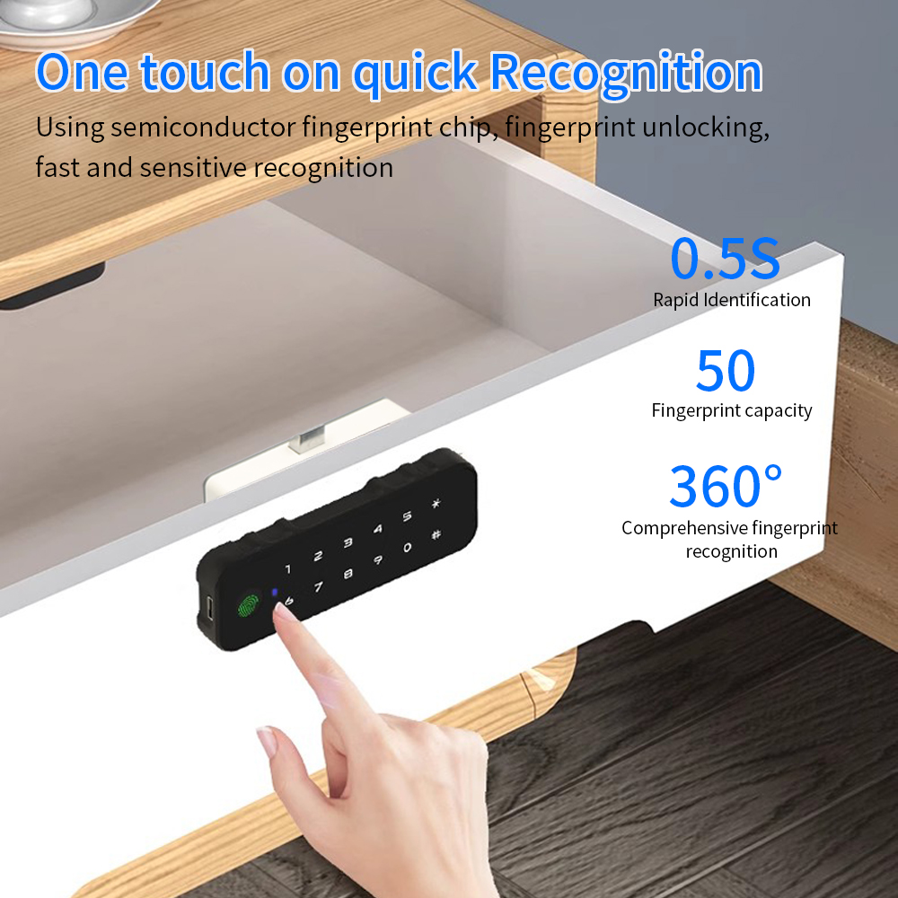Tuya Bluetooth Smart Wood Cabi - Furniture Hardware Locks 评论和价格