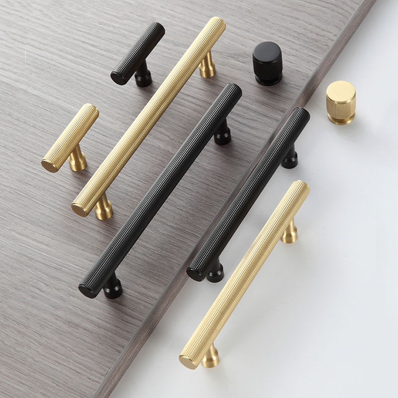 Gold Black Brass Handle with S - Furniture Rotating Hardware 评论和价格