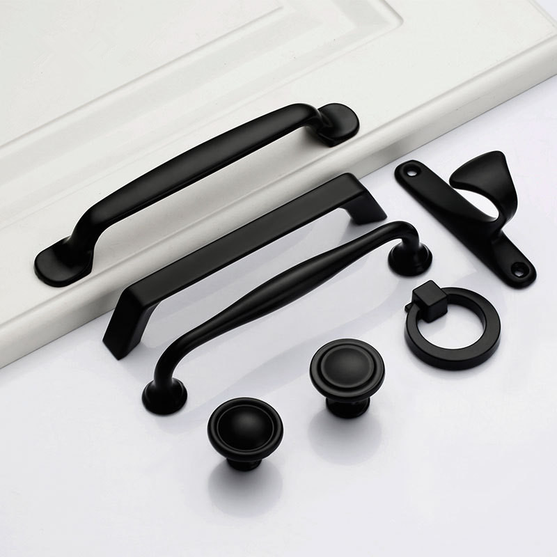 Black Handles for Furniture Ca - Furniture Hardware Drawer Pulls 评论和价格