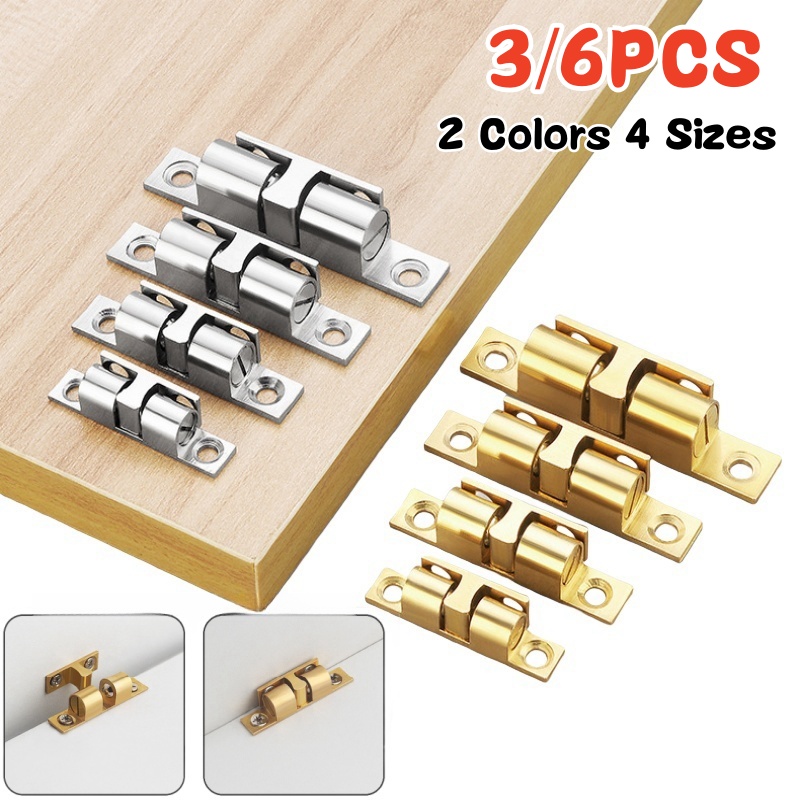 3/6pcs Cabinet Closet Door Bal - Furniture Hardware Locks 评论和价格