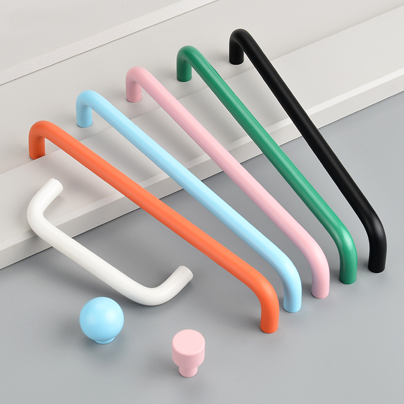 U Type Colorful Kitchen Cabine - Furniture Hardware Drawer Pulls 评论和价格