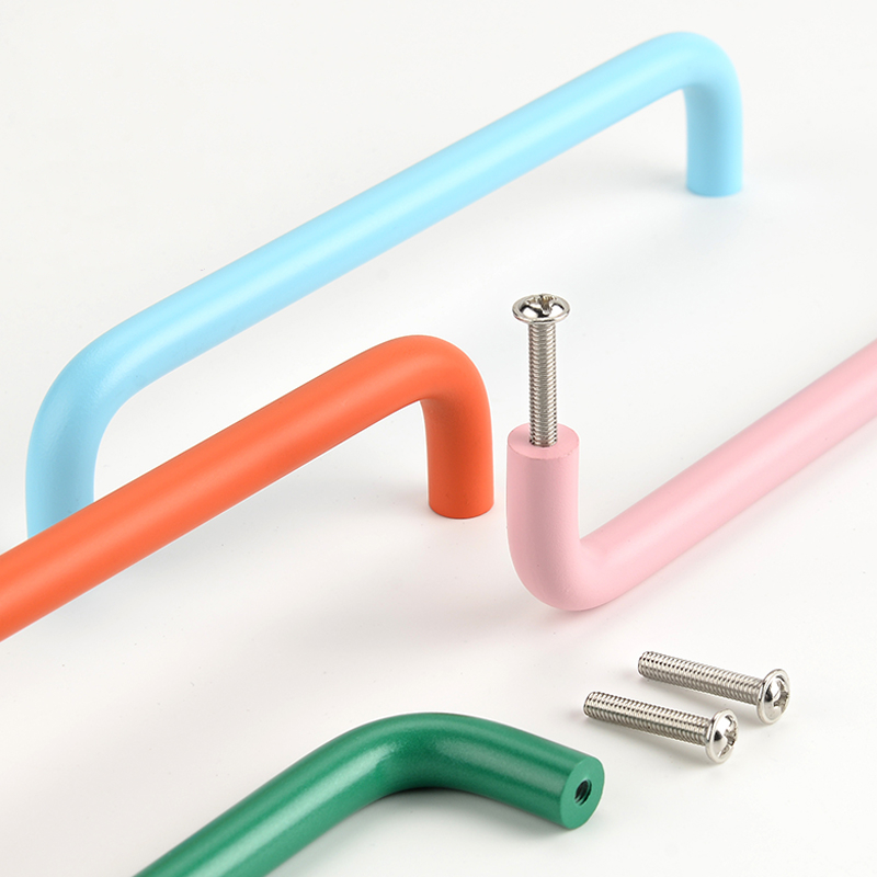 U Type Colorful Kitchen Cabine - Furniture Hardware Drawer Pulls 评论和价格