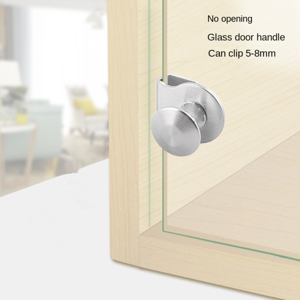 2PCS New Metal Glass Door Hand - Furniture Hardware Replacement 评论和价格