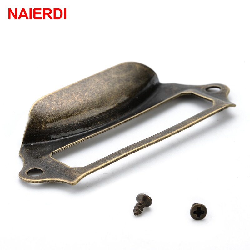 10pcs NAIERDI Antique Handles  - Furniture Hardware Names 评论和价格