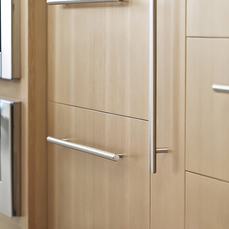 12 Pcs Modern Stainless Steel  - Furniture Hardware Drawer Pulls 评论和价格