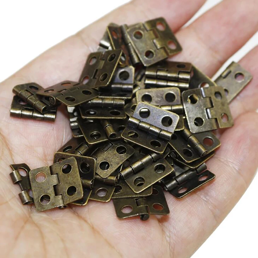 20PCS/Lot Iron Hinges Hardware - Furniture Rotating Hardware 评论和价格
