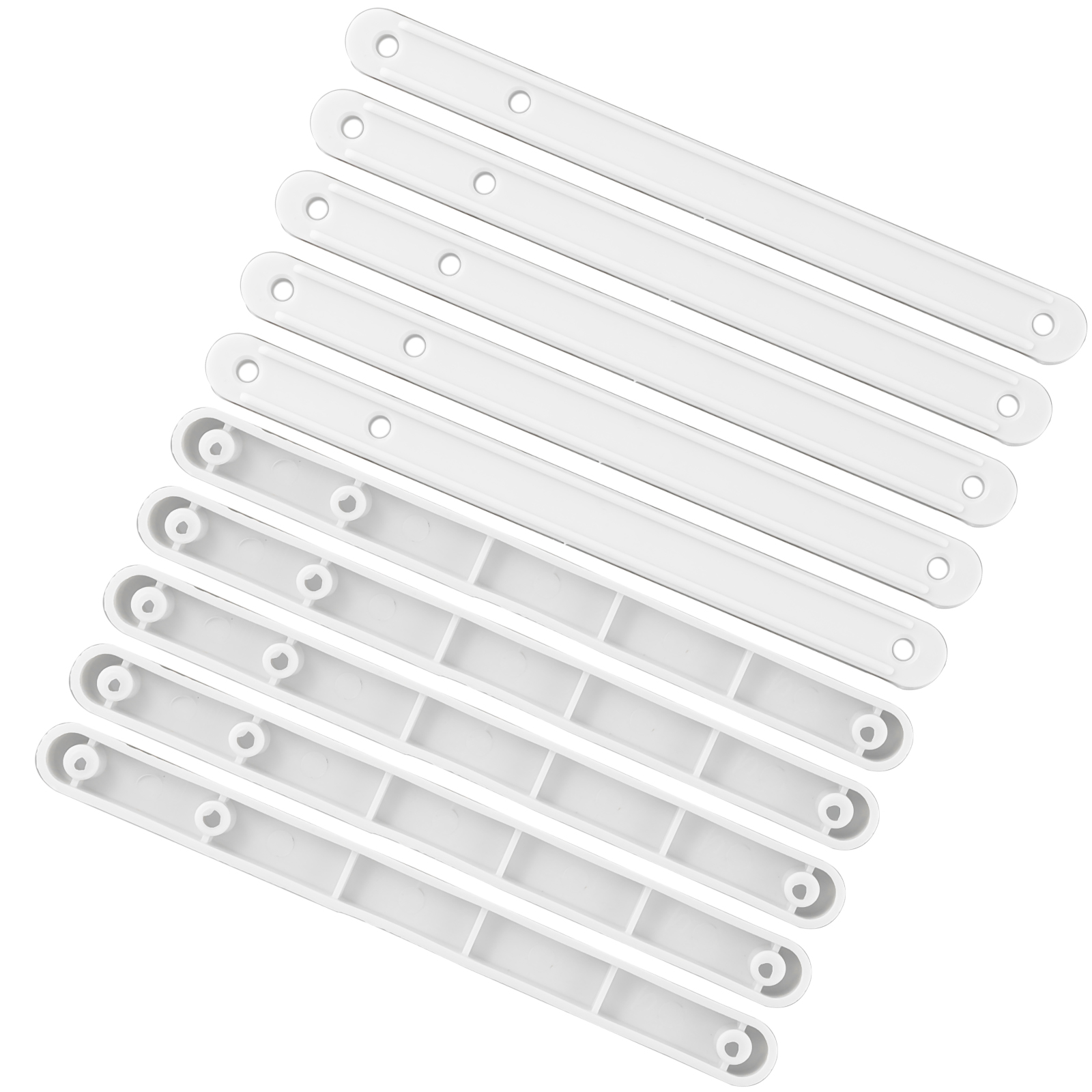 10pcs Draw Rail Plastic Drawer - Furniture Hardware Replacement 评论和价格