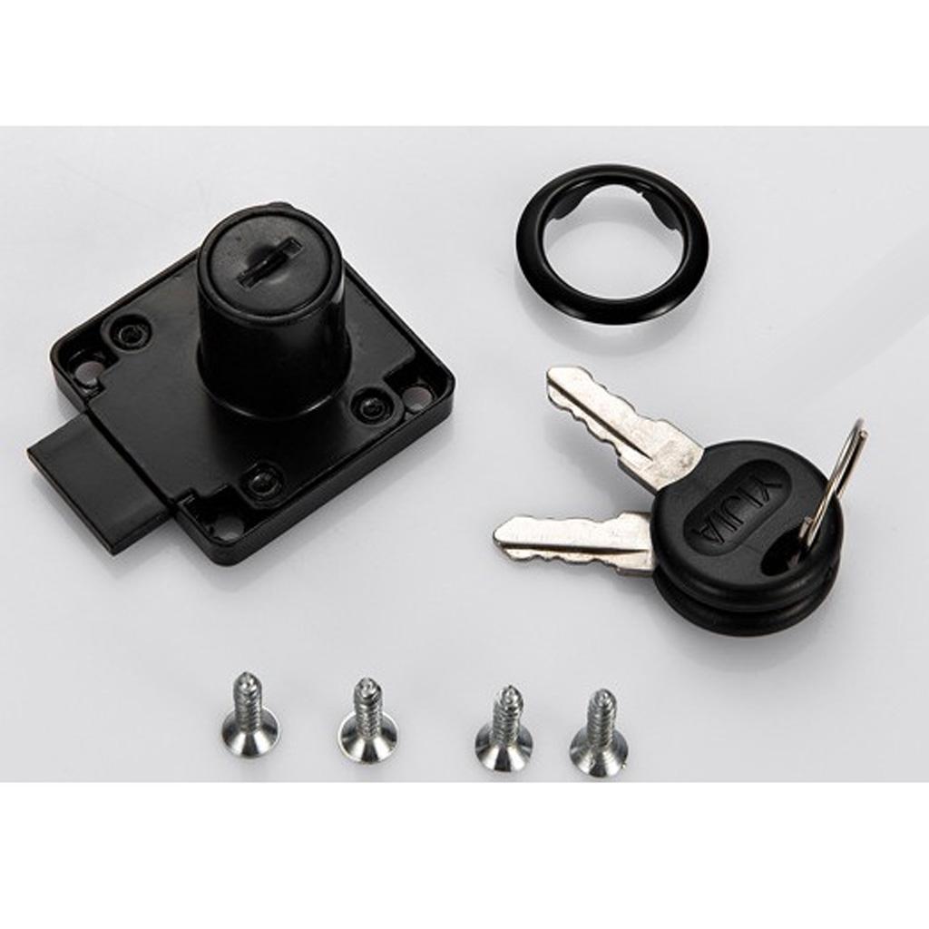 2x Drawer Locks with 2 Lock Ke - Furniture Hardware Locks 评论和价格