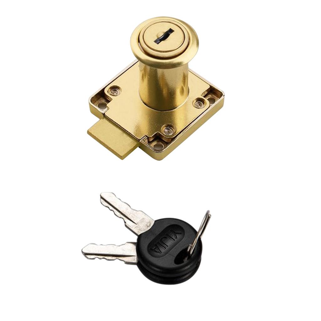2x Drawer Locks with 2 Lock Ke - Furniture Hardware Locks 评论和价格