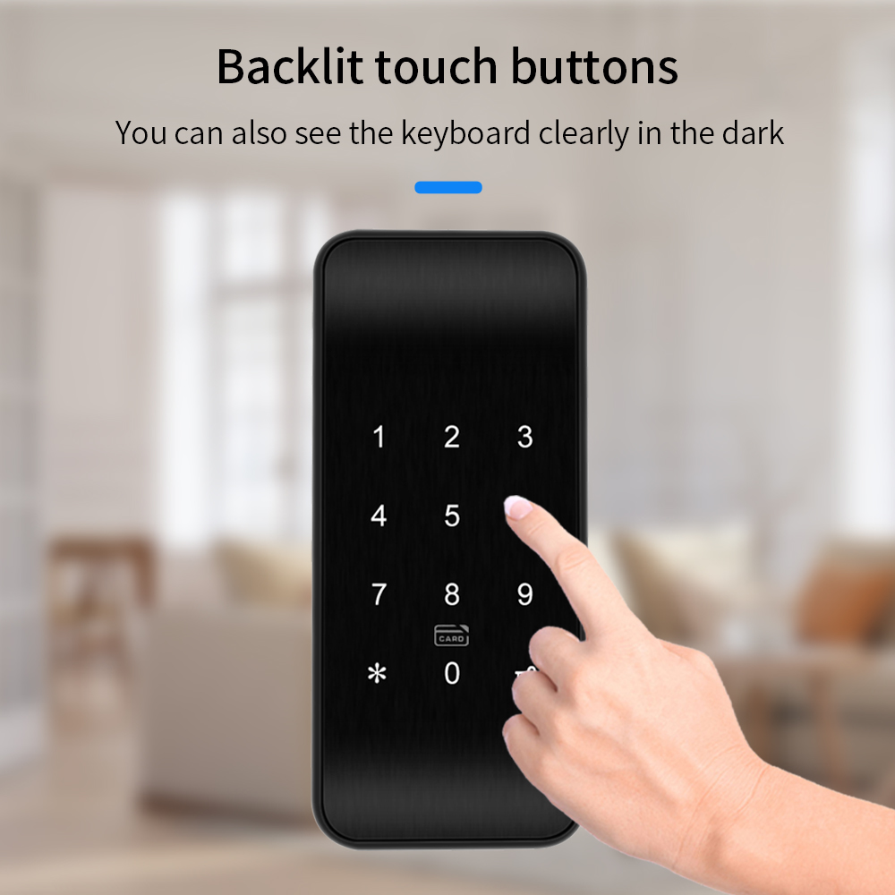 TTLOCK 13.56Mhz Fingerprint Dr - Furniture Hardware Locks 评论和价格