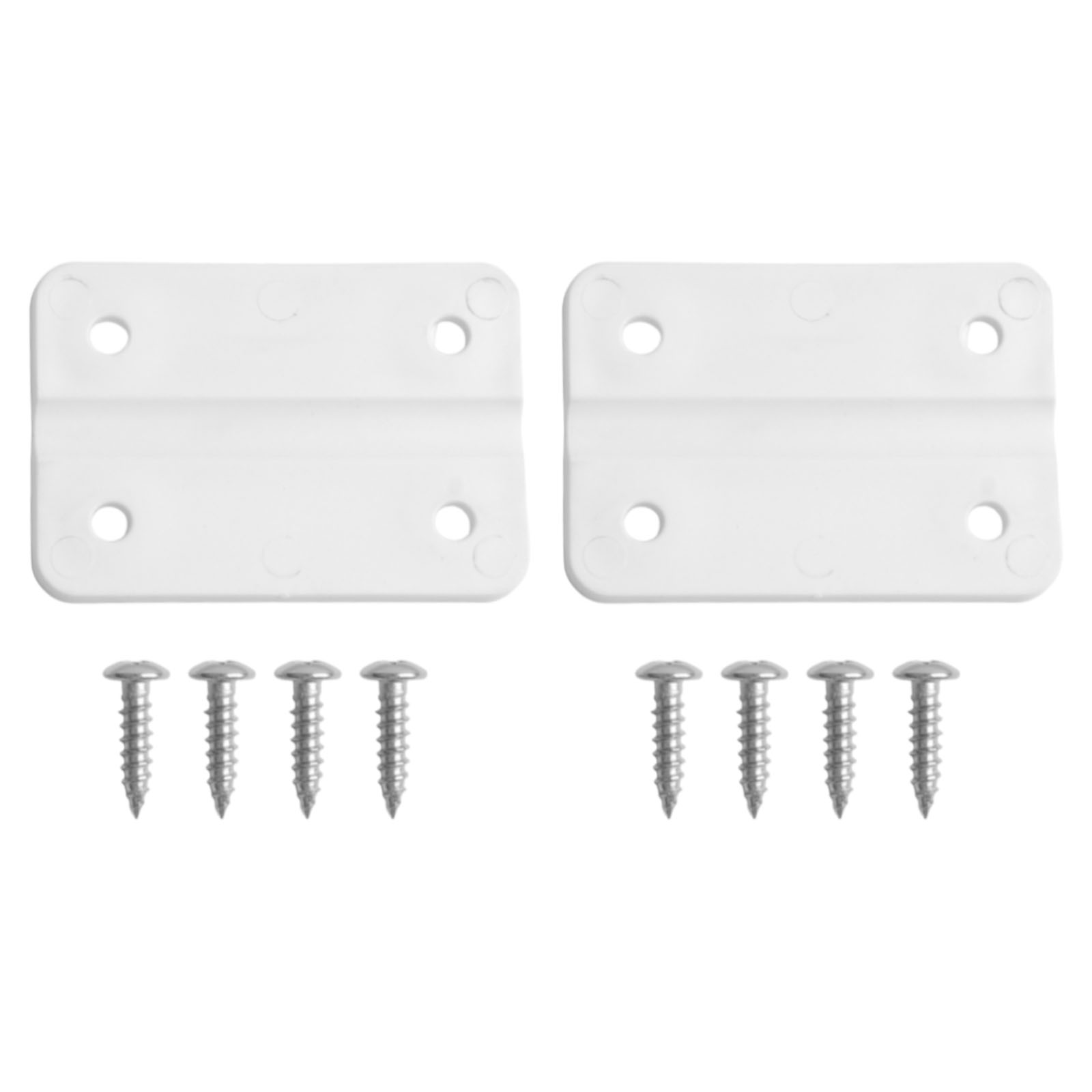 2pcs Plastic Hinge Replacement - Furniture Hardware Replacement 评论和价格