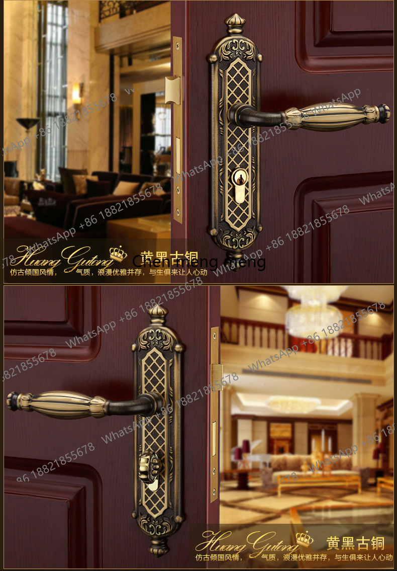 High Grade Pure Copper Door Lo - Furniture Grade Hardware 评论和价格