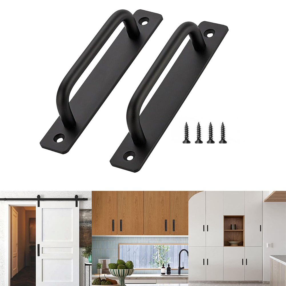 2Pcs Door Pull Handles Alumini - Furniture Rotating Hardware 评论和价格