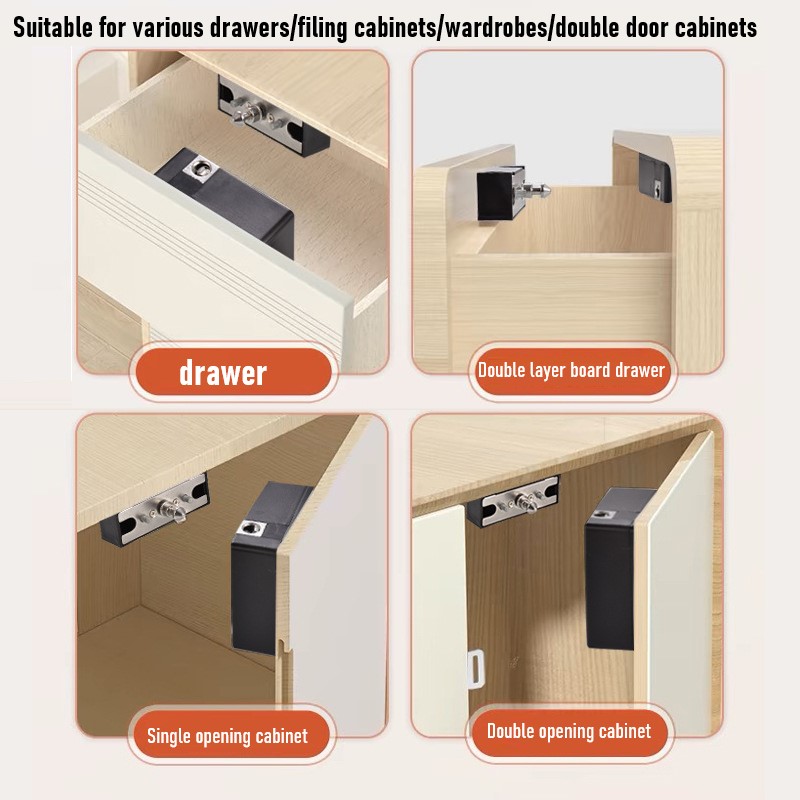 Tuya Smart Cabinet Door Lock K - Furniture Hardware Locks 评论和价格