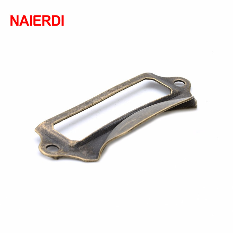 NAIERDI 5pcs Antique Brass Met - Furniture Hardware Names 评论和价格