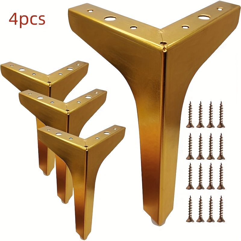 4pcs Metal Furniture Legs for  - Furniture Hardware Replacement 评论和价格