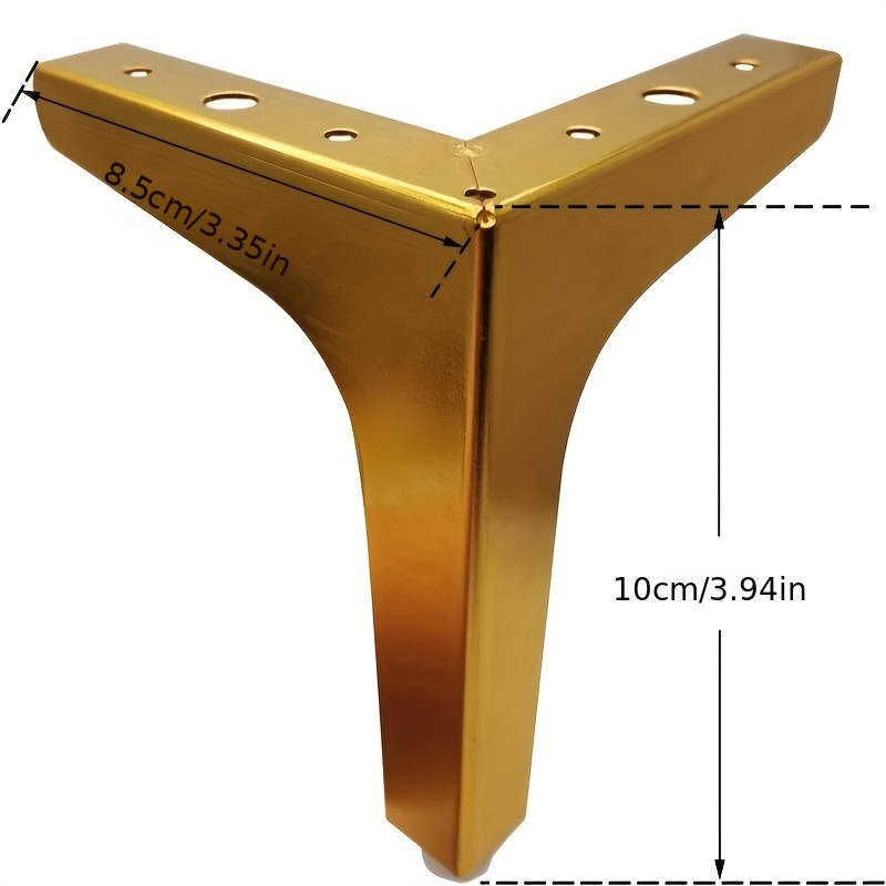 4pcs Metal Furniture Legs for  - Furniture Hardware Replacement 评论和价格