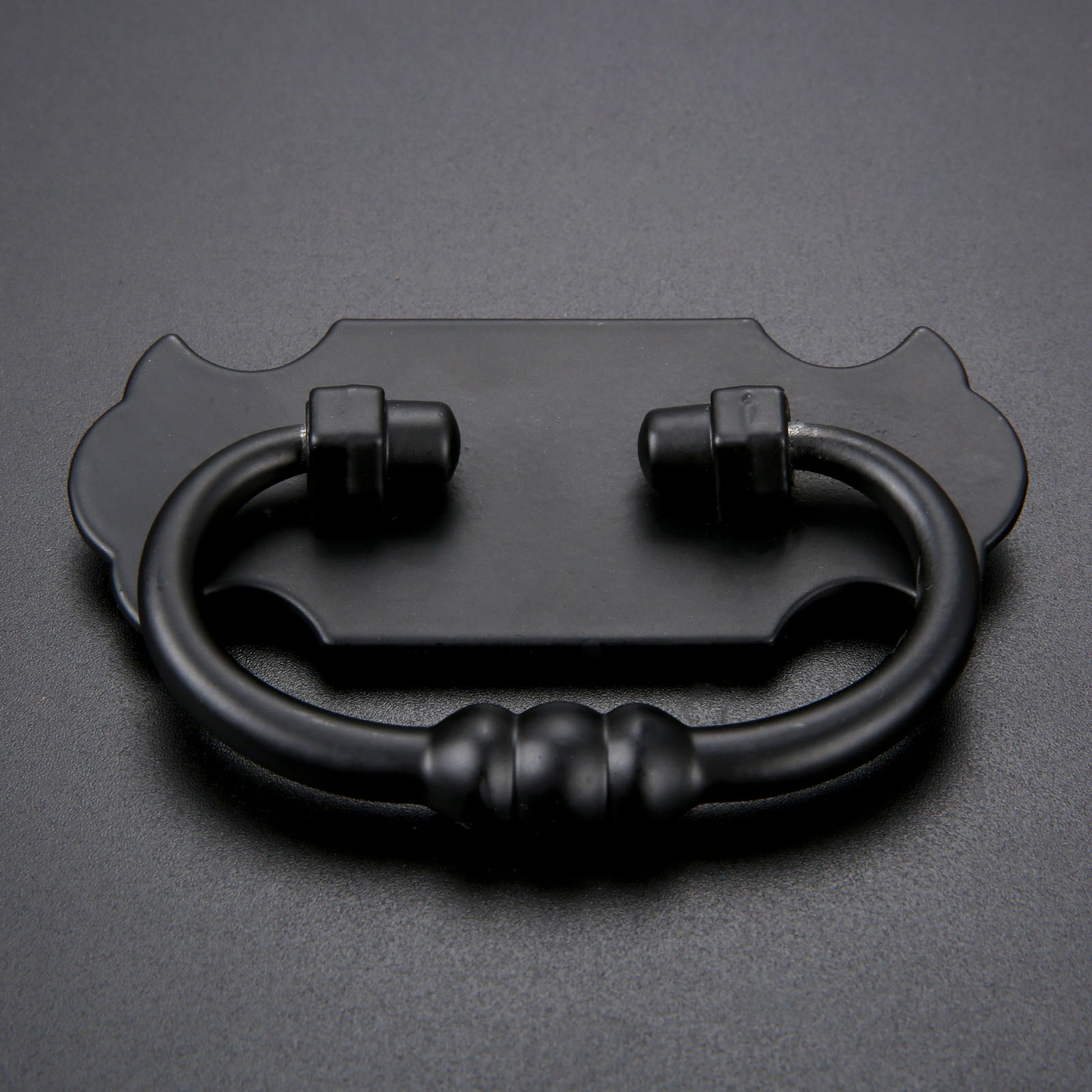 1Pc  88*56mm Black Handle Zinc - Furniture Rotating Hardware 评论和价格